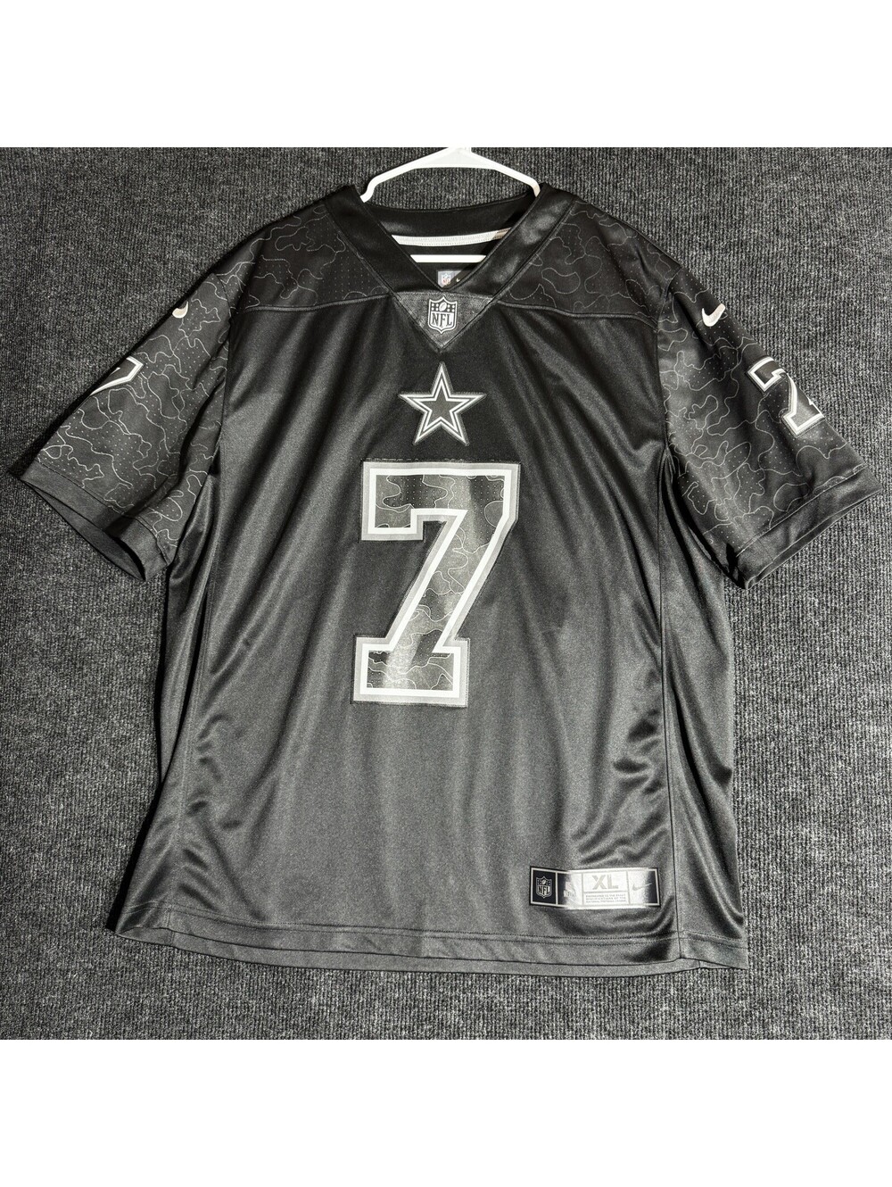 Nike Dallas Cowboys Trevon Diggs #7 Black Camo NFL Jersey Men’s SIZE XL